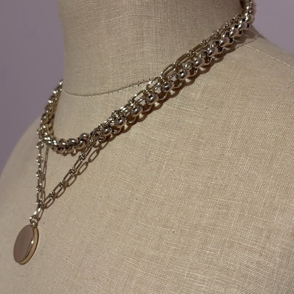 NWOT J. Crew Necklace J. Crew Layered Necklace JCrew Necklace - Picture 9 of 9
